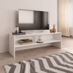 Telerikapp, valge, 120 x 40 x 40 cm, tehispuit