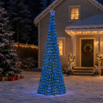 Maavardaga kardast led-j&otilde;ulupuu ekenas 300 cm 475 led-i sinine