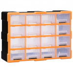 Mitme sahtliga organiseerija 16 keskmise sahtliga 52x16x37 cm