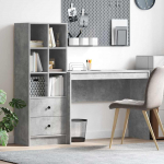 Laud koos hoiuruumiga sahtliga 2 pcs betoonhall tehispuit