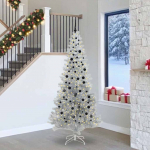J&otilde;ulupuu koos 300 led-iga koos alusega h&otilde;bedane 240 cm pet