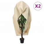 Lukuga taime fliiskatted 2 tk, 70 g/m&sup2;, 1,2 x 1,8 m