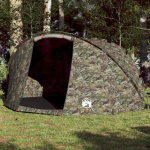 Kalastustelk 5 inimesele, kamuflaaž, veekindel