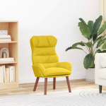 Tugitool kollane 69 x 74 x 93 cm samet