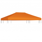 Varjualuse katus 310 g/m&sup2; 4 x 3 m, oranž