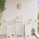Baaripukid 2 tk, valge, 40x48,5x115,5 cm, m&auml;nnipuit