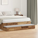 Voodisahtlid sahtliga vana puit 140 x 36.5 x 16.5 cm tehispuit