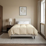 Suvised teki rapistatud cream 135 x 200 cm mikrokiud