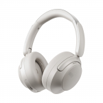 QCY H3S Wireless On-Ear Headphones with LDAC and ANC Noise Cancellation - White