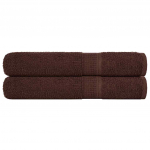 R&auml;tikud 2 tk, pruun, 100x200 cm, 360 gsm, 100% puuvill
