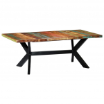 S&ouml;&ouml;gilaud, 200 x 100 x 75 cm, toekas taaskasutatud puit