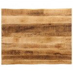Lauaplaat naturaalse servaga 100x80x2,5 cm t&ouml;&ouml;tlemata mangopuit