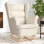 Kiiktool valge 74x90x102 cm linane