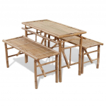 &Otilde;llelaud 2 pingiga 100 cm, bambus