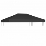 Varjualuse katus 310 g/m&sup2; 4 x 3 m, hall