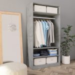 Garderoob betoonhall 100 x 50 x 200 cm puitlaastplaat