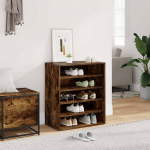 Jalatsikapp, hall sonoma tamm, 60x35x70 cm, tehispuit