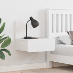 &Ouml;&ouml;kapp sahtliga 2 pcs valge 44 x 32.5 x 40 cm m&auml;nnipuit