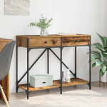 Konsoollaud sahtliga vana puit 100 x 39 x 78,5 cm tehispuit