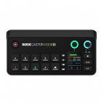 R&Oslash;DECaster Video S - video and audio production console, black