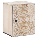 Vannitoa rippkapp valge 38 x 33,5 x 48 cm tugev mango puu