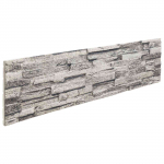 Seinapaneelid 10 pcs helehall 100 x 25 cm eps vaht