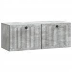 Rippuv tv kapp betoonhall 78,5 x 31 x 30 cm tehispuit