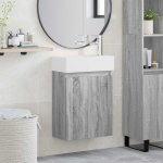 Vannitoa vanity &uuml;ksus koos segistiga hall sonoma