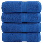 Premium-klassi pesur&auml;tikud solund 4 tk sinine 30 x 30 cm 600 g/m&sup2;
