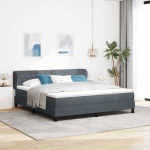Karbi vedrumadrats peaga tumehall 180 x 200 cm samet