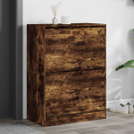 Jalan&otilde;udekapp, 2 klappuksega, suitsutamm, 80 x 42 x 108 cm