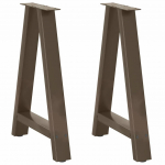 S&ouml;&ouml;gilaua jalad, a-kujulised, 2 tk, 60 x (72&ndash;73) cm, terasest