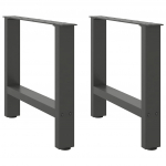 Kohvilaua jalad, antratsiithall, 2 tk, 60 x (42-43) cm, teras