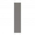 Plisseeritud ruloo antratsiit 50x200 cm kanga laius 49,4 cm