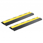 Kaablikaitse 2 kanaliga 2 tk, kummist, 101,5 cm
