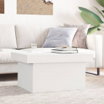 Kohvilaud, valge, 100 x 55 x 40 cm, tehispuit