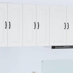 Seinakapp k&ouml;&ouml;ki 2 pcs kergelt l&auml;ikiv valge 30 x 31 x 80 cm