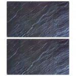 L&otilde;ikelaud 2 tk, naturaalne kivimuster, karastatud klaas