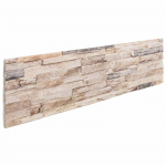 Seinapaneelid 10 pcs valge ja punane 100 x 25 cm eps vaht