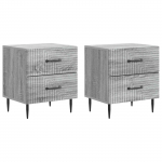 &Ouml;&ouml;lambi kapp 2 pcs hall sonoma 43 x 34,5 x 47,5 cm tehispuit