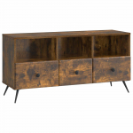 Telerikapp suitsutatud tamm 102 x 34,5 x 50 cm tehispuit