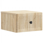 Seinale kinnitatav &ouml;&ouml;tis sahtliga sonoma tamm 33 x 34,5 x 20 cm