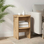 K&otilde;rvalkapp 2 pcs k&auml;sit&ouml;&ouml; tamm &oslash;40 x 50 cm t&ouml;&ouml;deldud puit