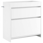 Vannitoa all oleva kraani kapp valge 78,5 x 37,5 x 81 cm