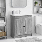 Vannitoa all oleva kraani kapp hall sonoma 78,5 x 37,5 x 81 cm