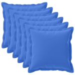 Diivanipadi 6 tk houten kuninglik sinine 70 x 70 cm pol&uuml;ester