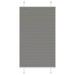 Plisseeritud ruloo antratsiit 80x150 cm kanga laius 79,4 cm