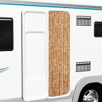 Putukakardin ooker ja valge, 56 x 185 cm &scaron;enill