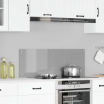 K&ouml;gi splashback helehall 110 x 40 x 0,6 cm karastatud klaas