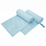 Spordir&auml;tikud 2 pcs sinine 200 x 100 cm pol&uuml;ester ja pol&uuml;amiid
